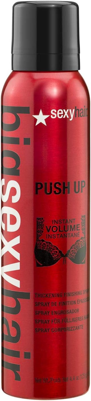 SEXYHAIR Push Up Instant Thickness Dry Finishing Spray 4.4 oz Volume No Crunch
