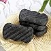 Miss Gorgeous Konjac Sponge Set with Activated Bamboo Charcoal - Body & Facial Sponge Exfoliator Cleansing Sponge for Skin Care (4 Pack)