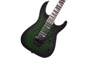 Jackson JS Series Dinky Arch Top JS32Q DKA 6-String Electric Guitar with Dual Jackson High-Output Humbucking Pickups (Right-Handed, Transparent Green Burst)