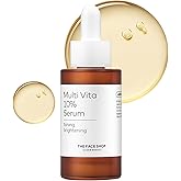 The Face Shop Alltimate Multivita 10% Serum, Vitamin C Face Serum, Brightening & Hydrating Vegan Facial Serum for Sensitive Skin, Dark Spot Correcting Glow Serum, Even Skin Tone, Korean Skin Care