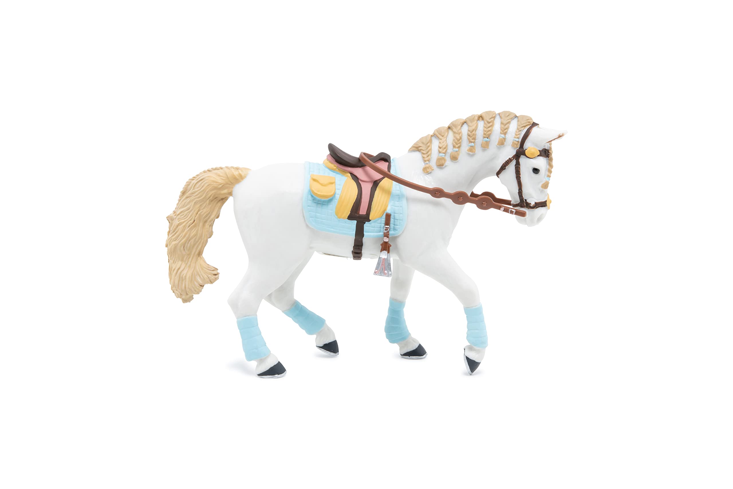 Papo 51545 Trendy Riding Women's Horse Blue Figure