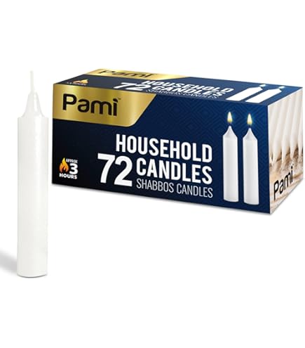 100 Candele Bianche Inodori Per Veglie E Cerimonie - 1/2 X 4 1/4 Pollici - Cera Paraffina - Da Religious Gifts
