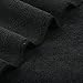 SINLAND Multi-Purpose Microfiber Car Cleaning Cloths Absorbent Drying Towel 16 Inch X 24 Inch Blackx3 …