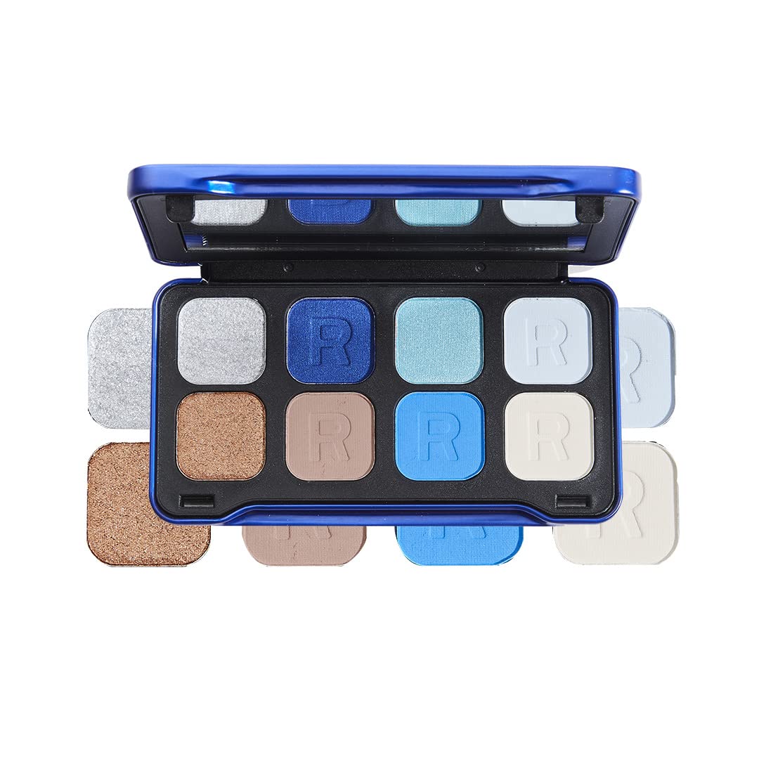 Revolution Beauty London, Forever Flawless Dynamic, Eyeshadow Palette, Tranquil, 8 Shades, 8g