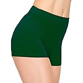 ALWAYS Women Yoga Shorts - Soft Stretch Athletic Running Dance Safety Pants