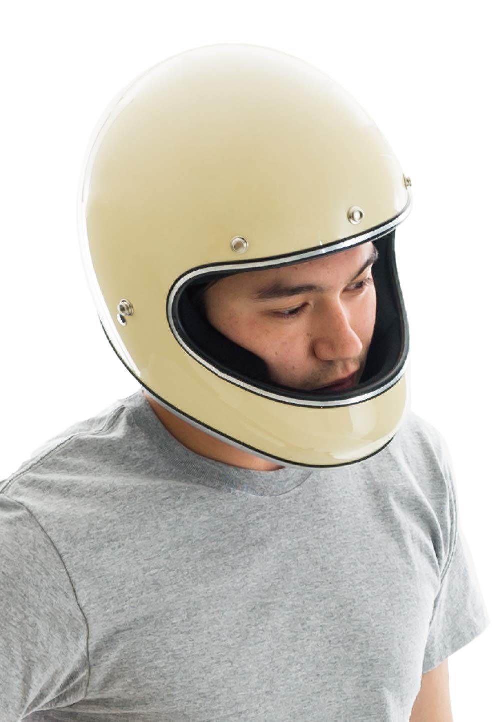 Mua Dammtrax AKIRA Full Face Motorcycle Helmet, Color: White, Size 