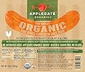 Applegate Organic Chicken Hot Dog, 10 oz