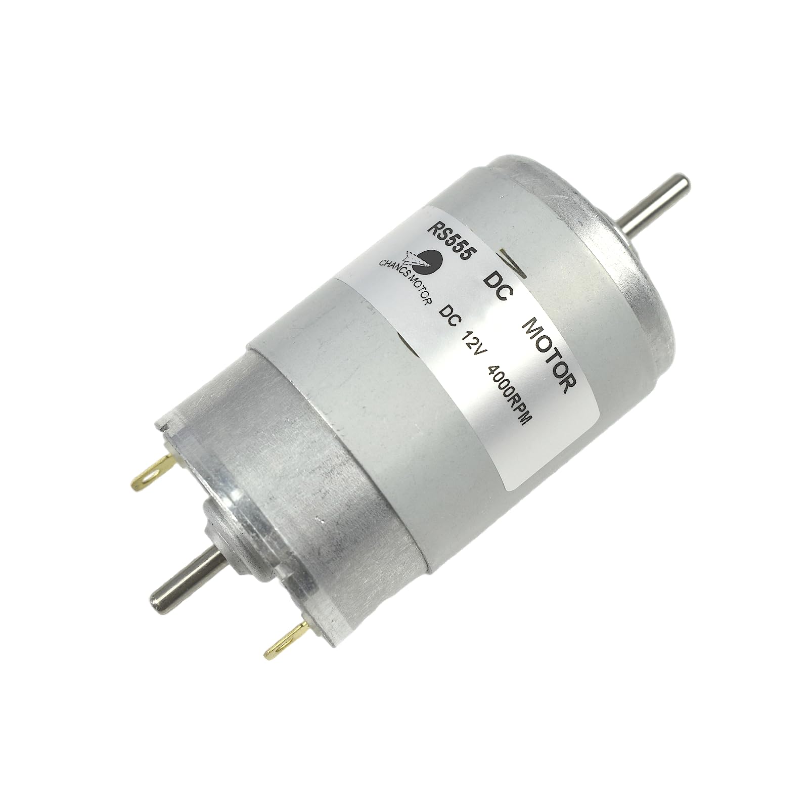 CHANCS 555 Double Shaft DC Motor 12V 4000RPM for R/C and Power Wheels PCB DIY Electric Drill