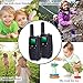 Portable Kids Walkie Talkies (Up to 3.7 Miles) Two-Way Radio Transceiver For Children, 1 Pair, Black