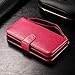 Joopapa iPhone 7 Plus Case, iPhone 7 Plus Wallet case, Pu Leather Magnet Stand Wallet Credit Card Holder Flip Case Cover Built-in 9 Card Slots Case for Apple iPhone 7 Plus (Pink)