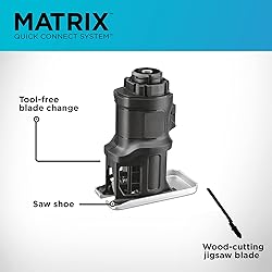 BLACK+DECKER Matrix Jig Saw Attachment For Cordless