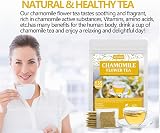 ULTHMOK 135 Premium Chamomile Tea Bags 100% Chamomile Flowers Caffeine Free view 7