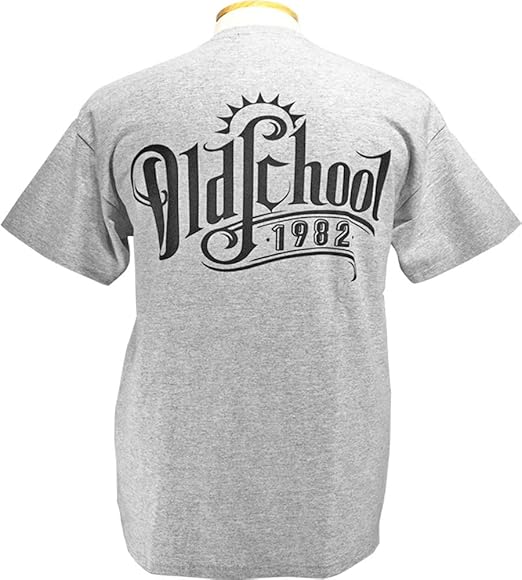 Amazon オリジナルプリントｔシャツ Old Schoolt Old School T 半袖tシャツ プリントｔシャツ オクトパスアーミー M グレー オリジナルプリント 通販