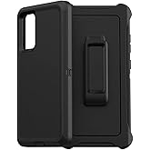 Defender Galaxy S20 FE Phone Case for Samsung Galaxy S20 FE Defender Case Includes Holster Clip Kickstand Black