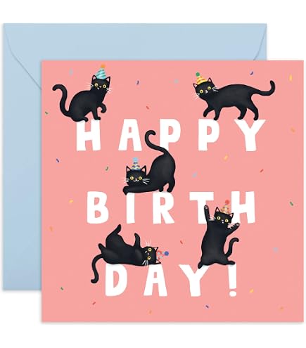 Whitman And Daughter Katzen-Hochzeitskarte – 12,7 X 17,8 Cm, Premium-Karte Für Katzenliebhaber