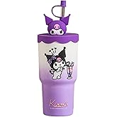 Many Rainbows Kuromi with Ribbon Tumbler with Cover & Straw 580ml