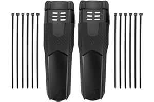 PETCHOR 2 PCS Universal Mountain Bike Fender, MTB Bicycle Mudguard, Front and Rear Fenders Mud Guard, 11.4" Length 3.5" Width