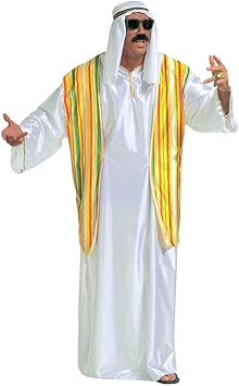 Net Toys Costume Cheik Arabe Déguisement De Cheikh Arabe