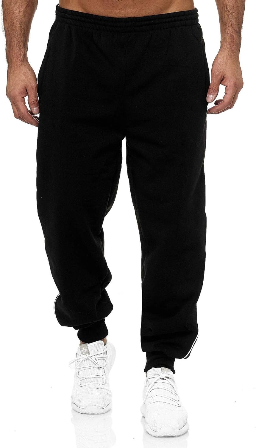 Men's Jogging Pants Baggy Sweat Pants Trackpants Sport Stripes Running