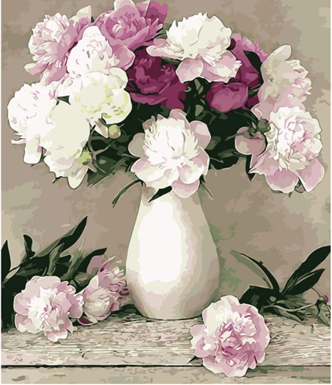 Dnesdanas DIY Malen Nach Zahlen Ölfarbe Für Erwachsene