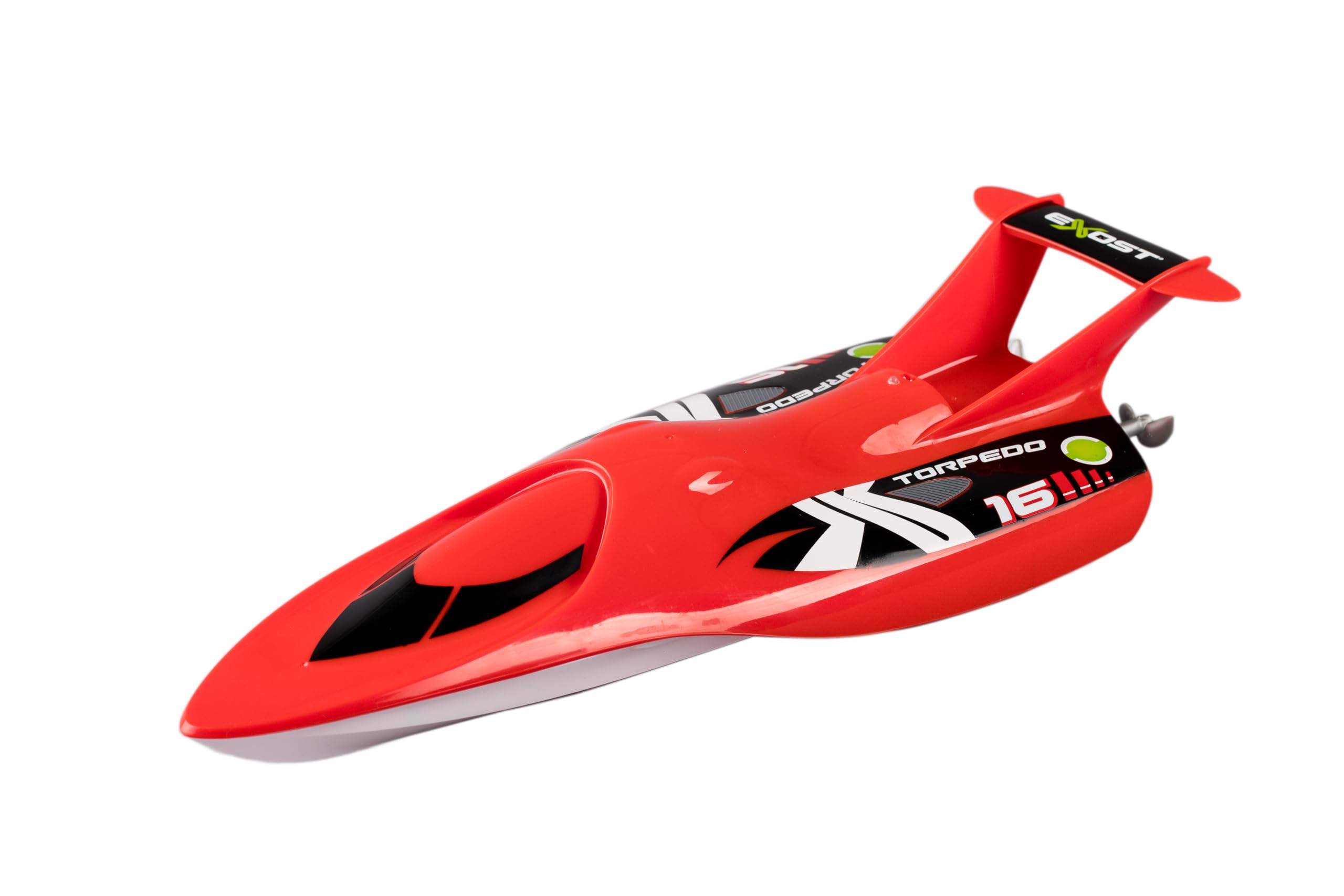 Exost - Remote Control Car - Torpedo - Remote Control Boat - Red - Toy Scale 1:18 Multicolor 20222