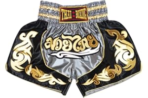 SIAMKICK Classic Muay Thai Shorts for Men Women Boxing Kickboxing High Grade MMA Fight Clothing Training Workout Trunks
