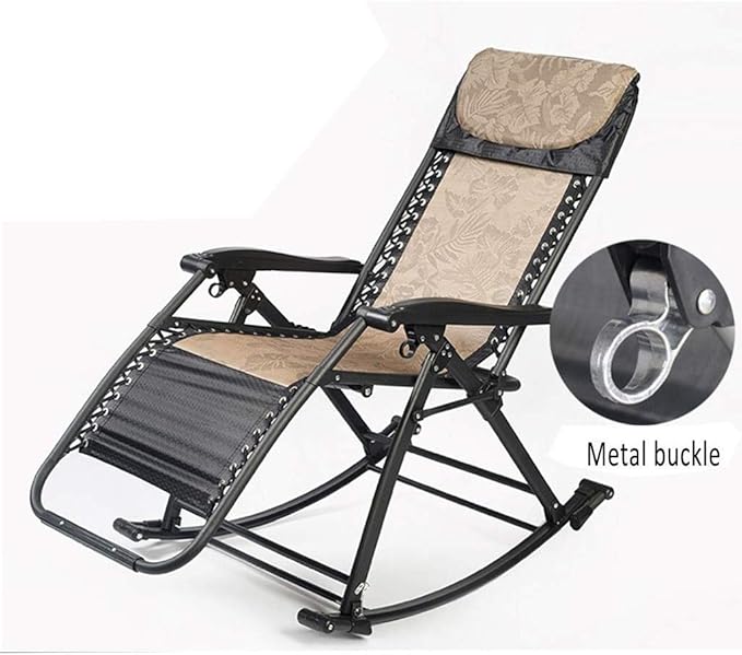 JALAL Campingstühle Gartenstühle Klappstuhl Schaukelstuhl für stabile