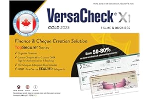 VersaCheck X1 Gold 2025 - CANADA + VersaCheck ONLINE Gold 1yr Sub Bundle