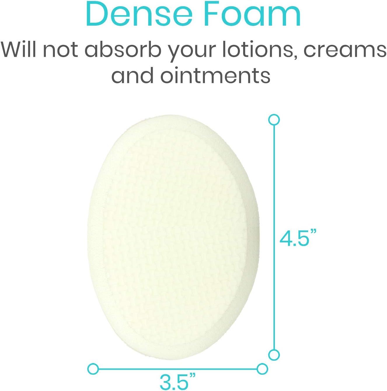 Vive Lotion Applicator for Your Back Long Reach Handle with Sponge