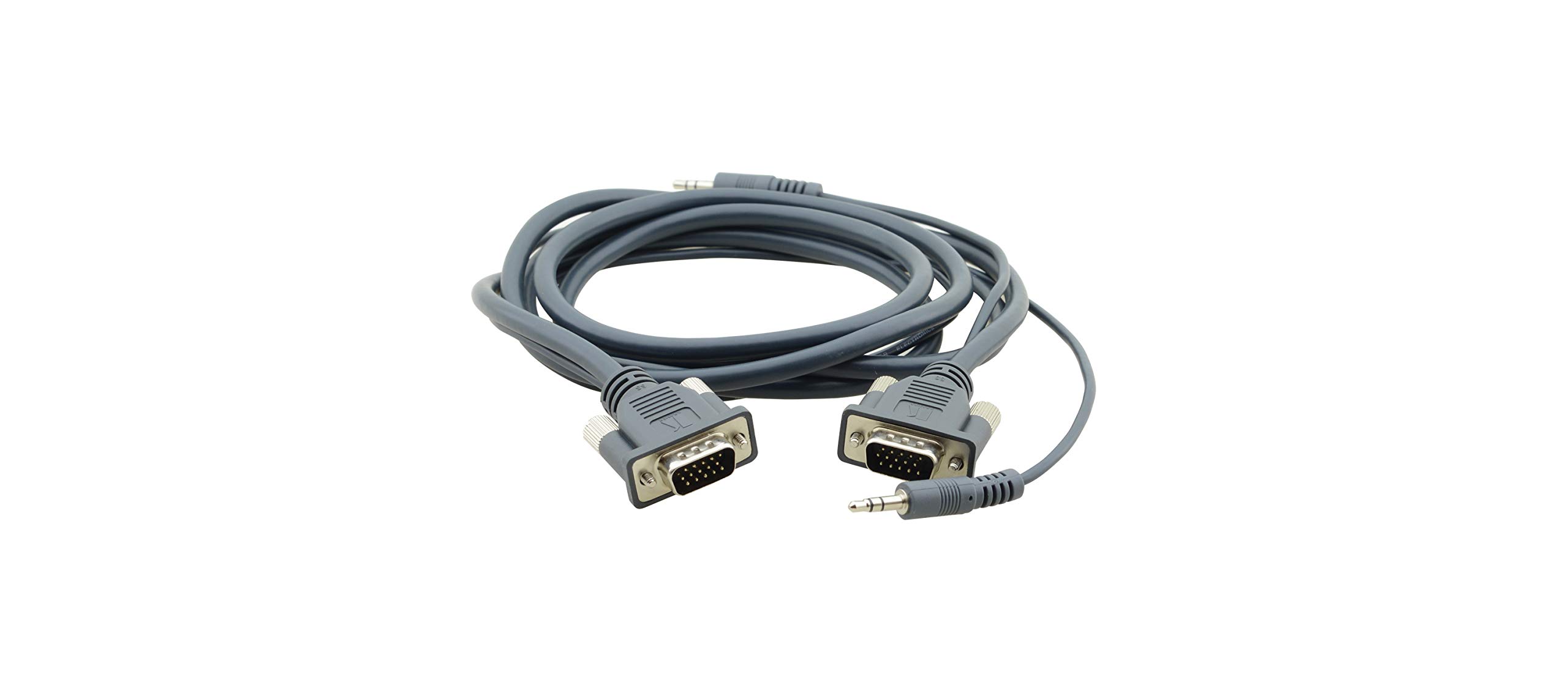Kramer Electronics C-MGMA/MGMA-25 7.6 m VGA (D-Sub); VGA (D-Sub) Black VGA Cable Male – Male Cable (3 m, VGA (D-Sub); VGA (D-Sub), VGA, Black)