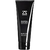 ZOUSZ Black Oud Charcoal Face Wash for Men – Daily Detox Activated Charcoal Face Cleanser – Premium Mens Skincare – Refreshing Face Wash Gift for Men, 100ml