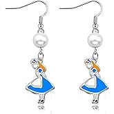 Alice Earrings for Women Alice Pendant Earrings Alice Fans Gift Birthday Gifts for Girlfriend