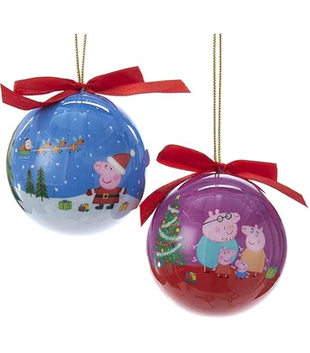 Peppa Pig Ornament set – E & C Creations