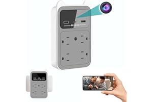 CAMDUCK spy Camera,Hidden Camera,Security Indoor Camera ，Spy Outlet Cameras,2K HD Spy Cam Charger, Hidden Cameras Charger with 4K HD/Wall Charger spy camer a NO Sound ，Hidden Camera ，Spy Cameras