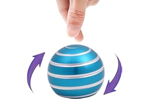 SAMILALAGO Desk-Toys for Fidget Kinetic-Cool-Gadgets: Cool-Stuff for Kid Children Teen Adult, Optical-Illusion Toy for Office School Home Women Men Christmas Stress-Relief-Gifts 180 Seconds Spinning