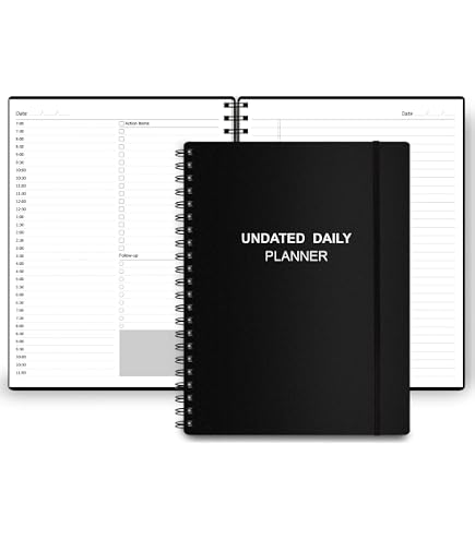 Rediform NotePro Daily Planner - Professional Scheduling Notebook