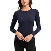 Innophra Womens 190 Merino Wool Base Layer Shirt - Hiking Outdoor Casual Long Sleeve Thermal Underwear Soft Breathable Tops