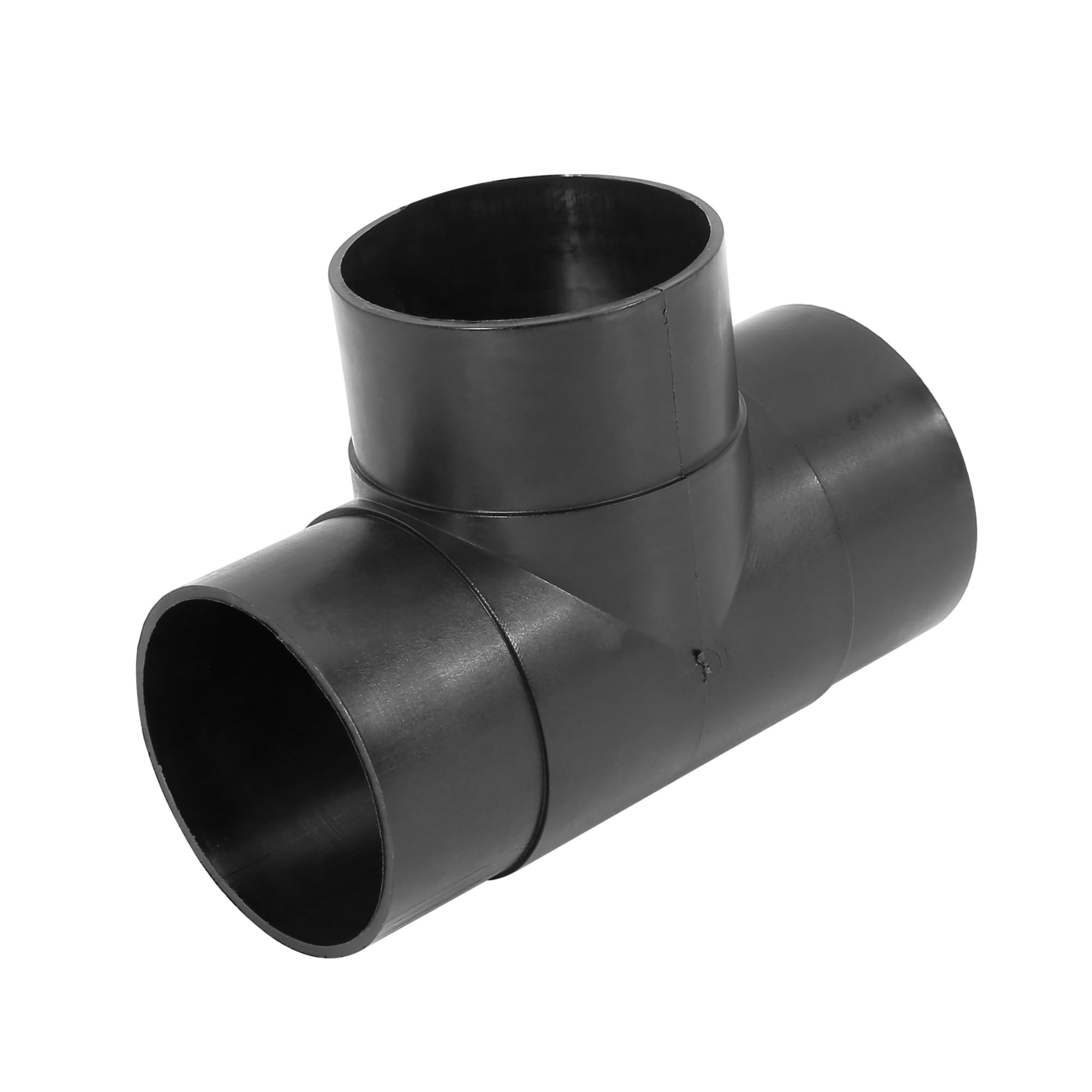 A ABSOPRO 60mm Car 3 Way Air Ducting Elbow Pipe T Shape Outlet Connector Item Replacement