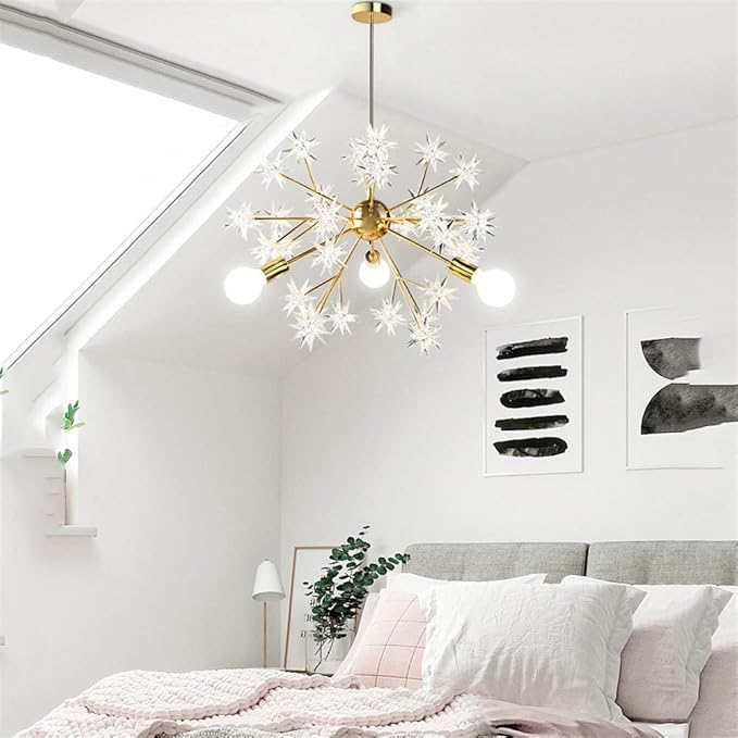 Lamparas De Arana De Estrellas, Araña Estrellada De Chispa Creativa con