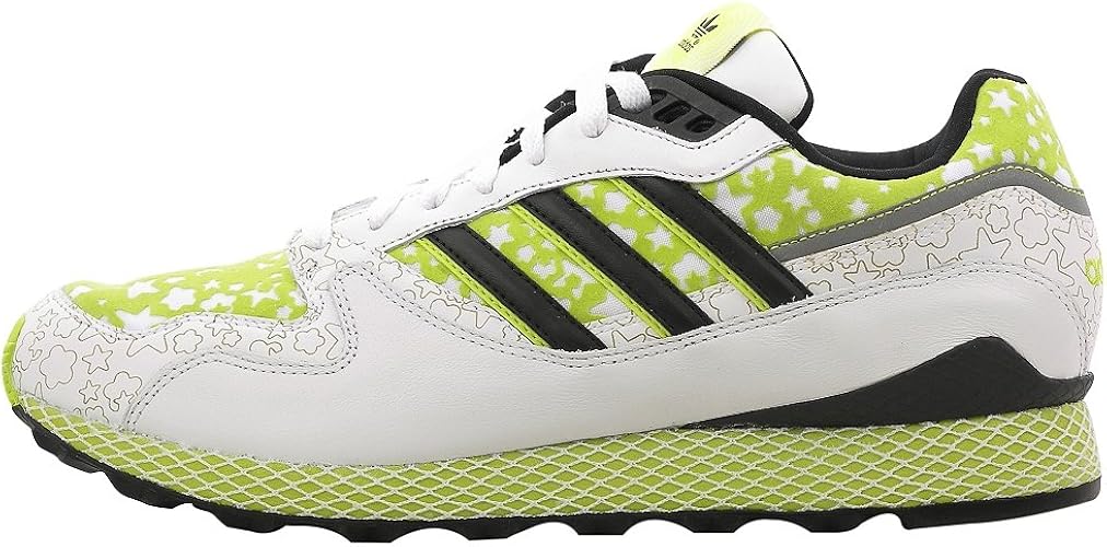 white and green adidas womens
