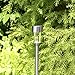 SURSUNNY Solar Lights Outdoor [16pack]- Solar Powered Pathway Lights Outdoor- Bright White -Waterproof Outdoor Landscape Lighting For Lawn/Patio/Yard/Walkway/Driveway (Stainless Steel)