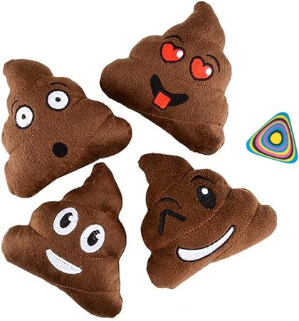 Amazon Co Jp Shop ゾンビ 絵文字 うんち枕 5インチ フラシ天 アソート 1個 ボルテックス消しゴム 12個パック パーティーグッズ お土産バッグ 賞品 ギャグギフト Toys