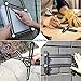 Angle Template Tool, Upgraded Universal Angularizer Ruler,Aluminum Alloy Multi Angle Ruler Measuring for Handymen Builders Craftsmen Carpenters Roofers Tilers DIY-ers
