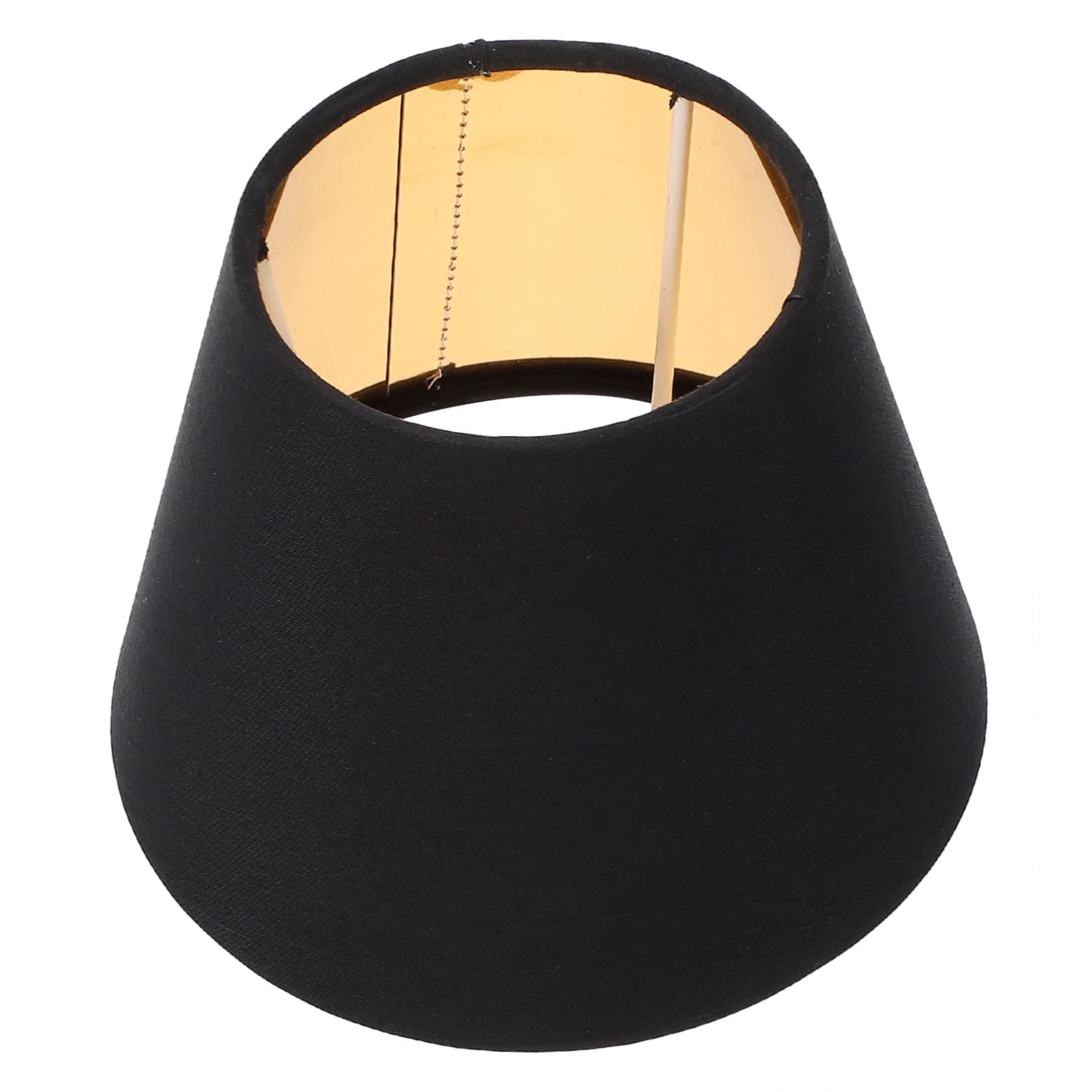OSALADI Tartan Light Shade Black Small Lamp Shades, E14 Barrel Fabric Lampshade for Table Lamp, Mini Decorative Clip On Lampshade Replacement for Chandelier Desk Floor Lamp Fabric Pendant Shade
