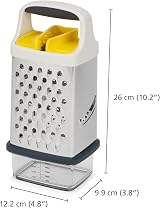 Joseph Joseph Multi-Grip Box Grater with Precision Food Grip Stainless view 7