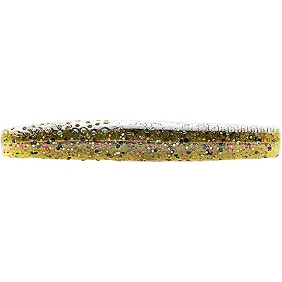 Appât Souple Z-Man Finesse WormZ - Matériau ElaZtech, 10x Plus Résistant, Queue Flottante, Imprégné Sel