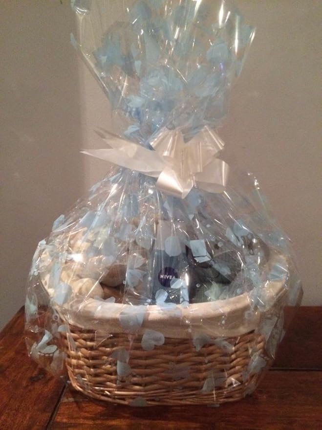 Make Your Own Maternity Hamper Kit, Oval High back Willow Basket Baby