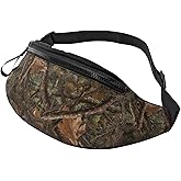 Camo Hunting Fanny Pack Waist Bag Adjustable Belt Bag For Men Women Traveling Hiking Cycling Running