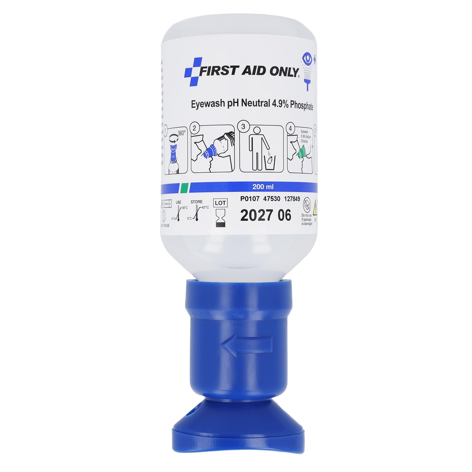 First Aid Only 200 ml Eye Wash Bottle, P-44012 00