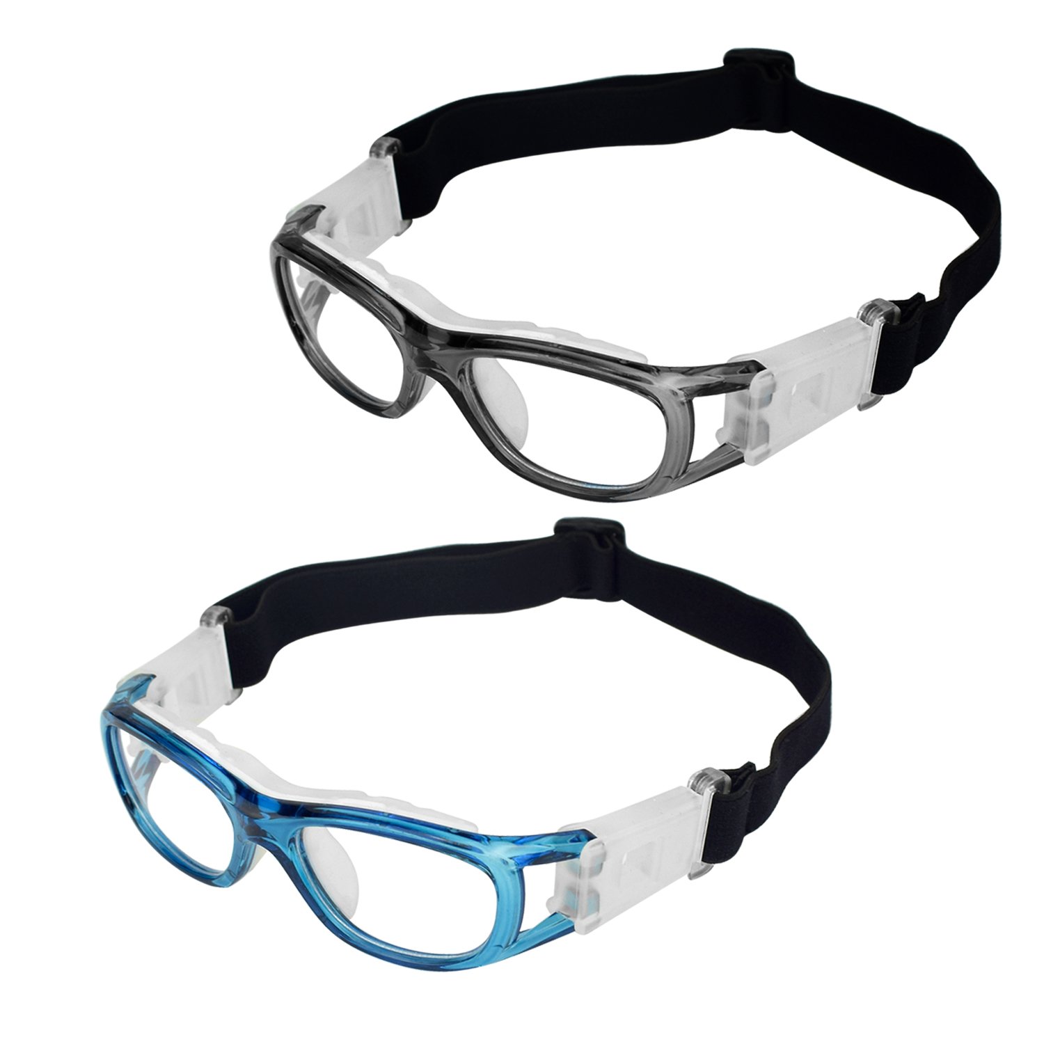 Elemart(TM) 2 PCS Kids Sport Glasses Adjustable Antifog Protective